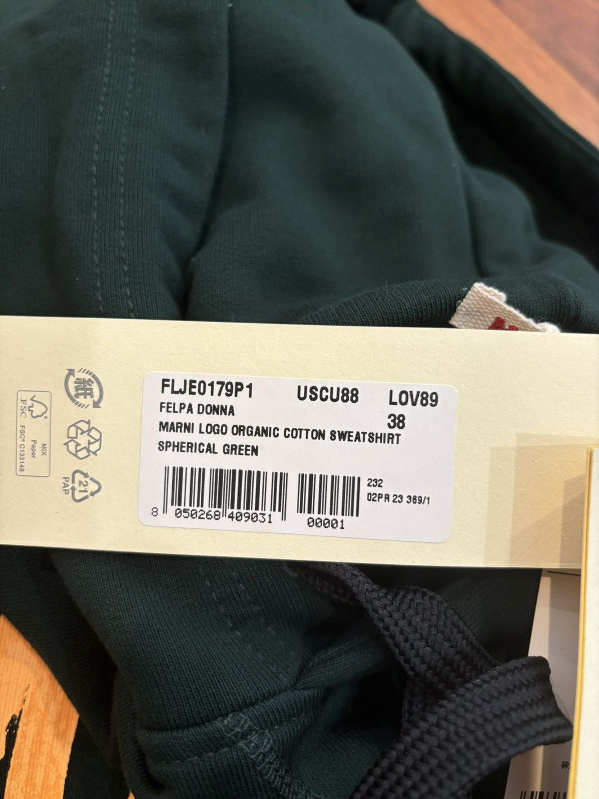 Marni Marni hoodie [Unused] Size XS / US 0-2 / IT 36-38 - 3 Thumbnail