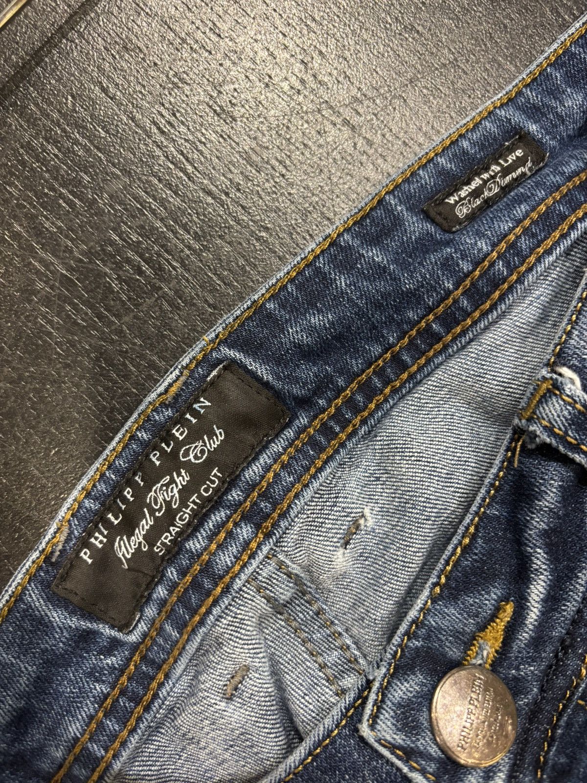 Philipp Plein Phillip Plein Denim Jeans Size US 32 / EU 48 - 3 Thumbnail