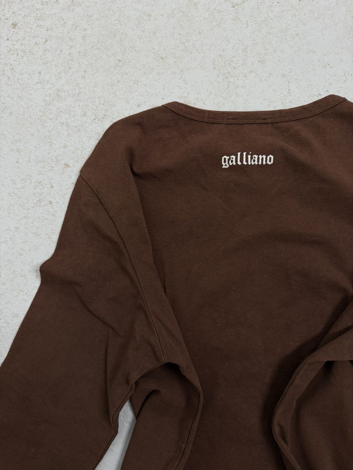 John Galliano Vintage 00s John Galliano Vol com Rhinestones Longsleeve Size M / US 6-8 / IT 42-44 - 11 Thumbnail