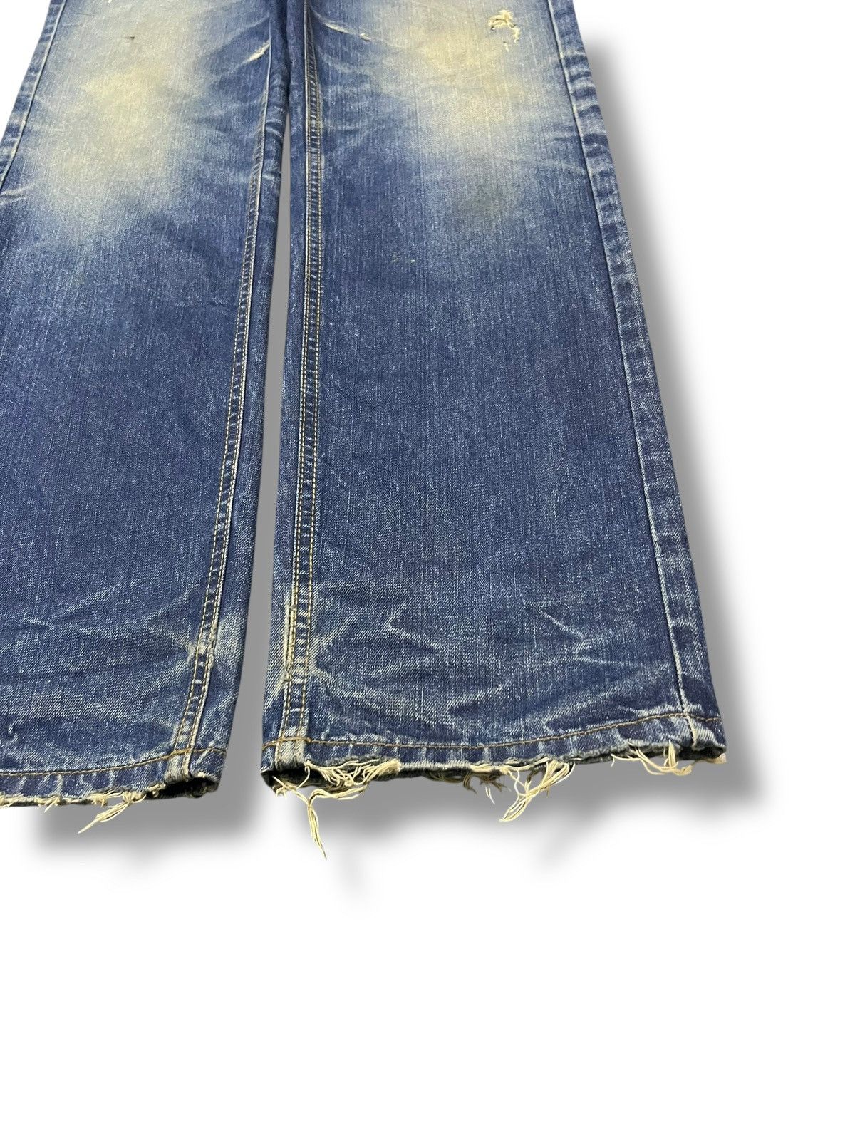 Japanese Brand Vintage The Wash & Wash Blue Denim - Mud Wash Jeans Size US 32 / EU 48 - 7 Thumbnail