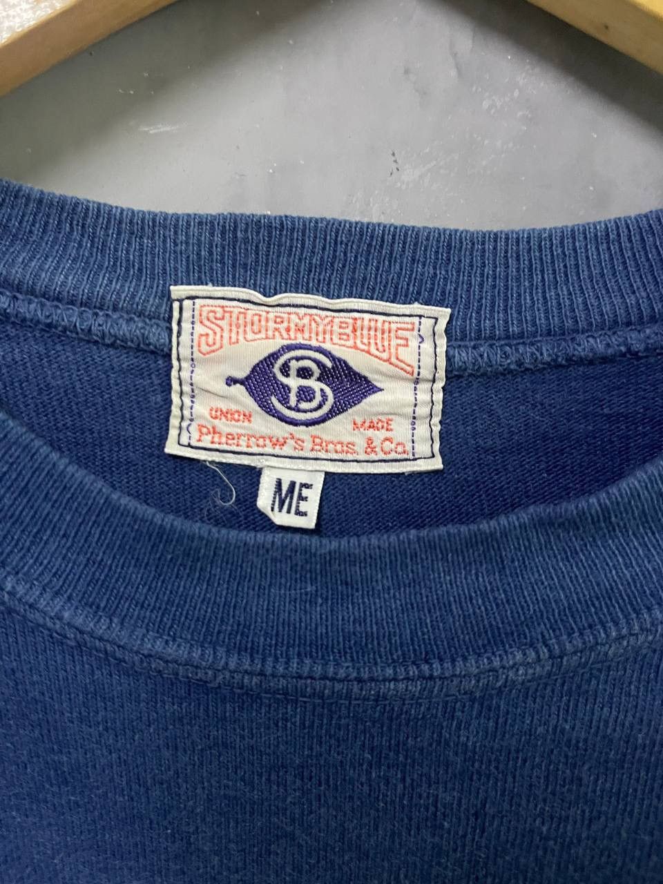 Pherrow's × Warehouse Stormy Blue by Pherrows Long sleeves Tshirt Size US M / EU 48-50 / 2 - 3 Thumbnail