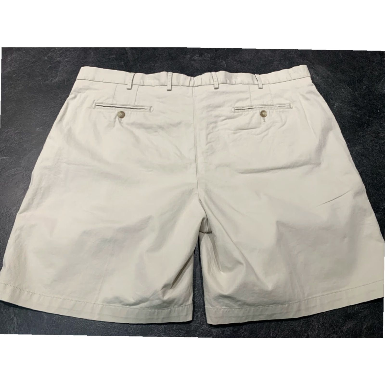 Peter Millar Peter Millar Golf Shorts Mens 44 Slim Fit Beige Chino Cotton Size US 44 / EU 60 - 2 Thumbnail