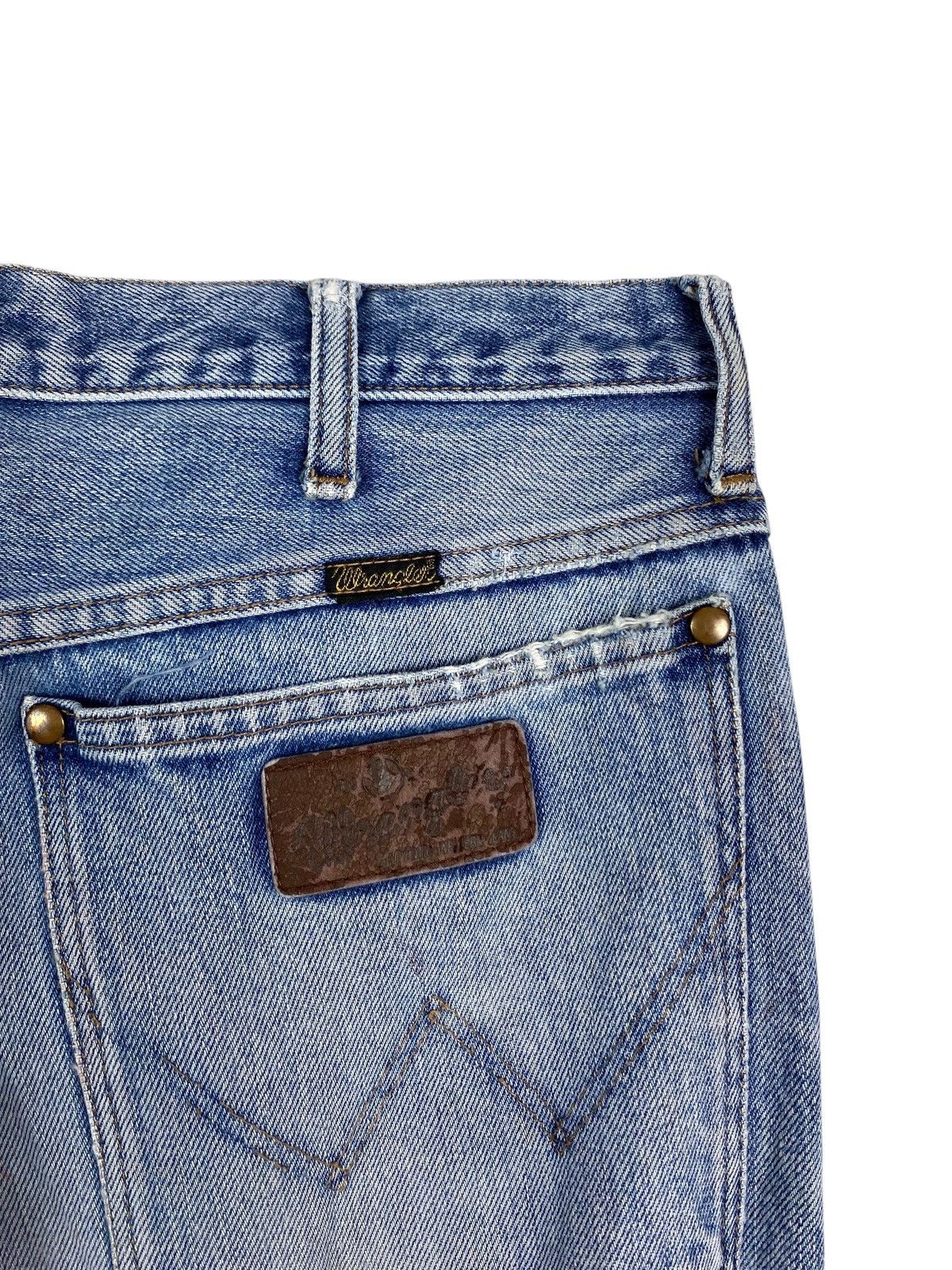 Wrangler Rare‼️ Vintage Wrangler Distressed Jeans Size US 32 / EU 48 - 6 Thumbnail