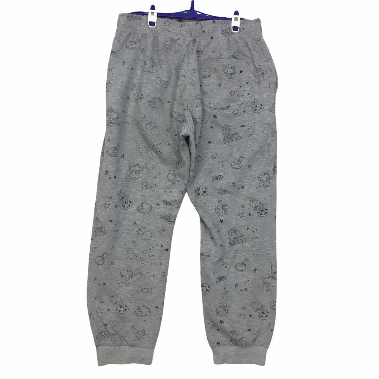 Vintage Vtg DORAEMON x HELLO KITTY Sweatpant Size 30" / US 8 / IT 44 - 3 Thumbnail
