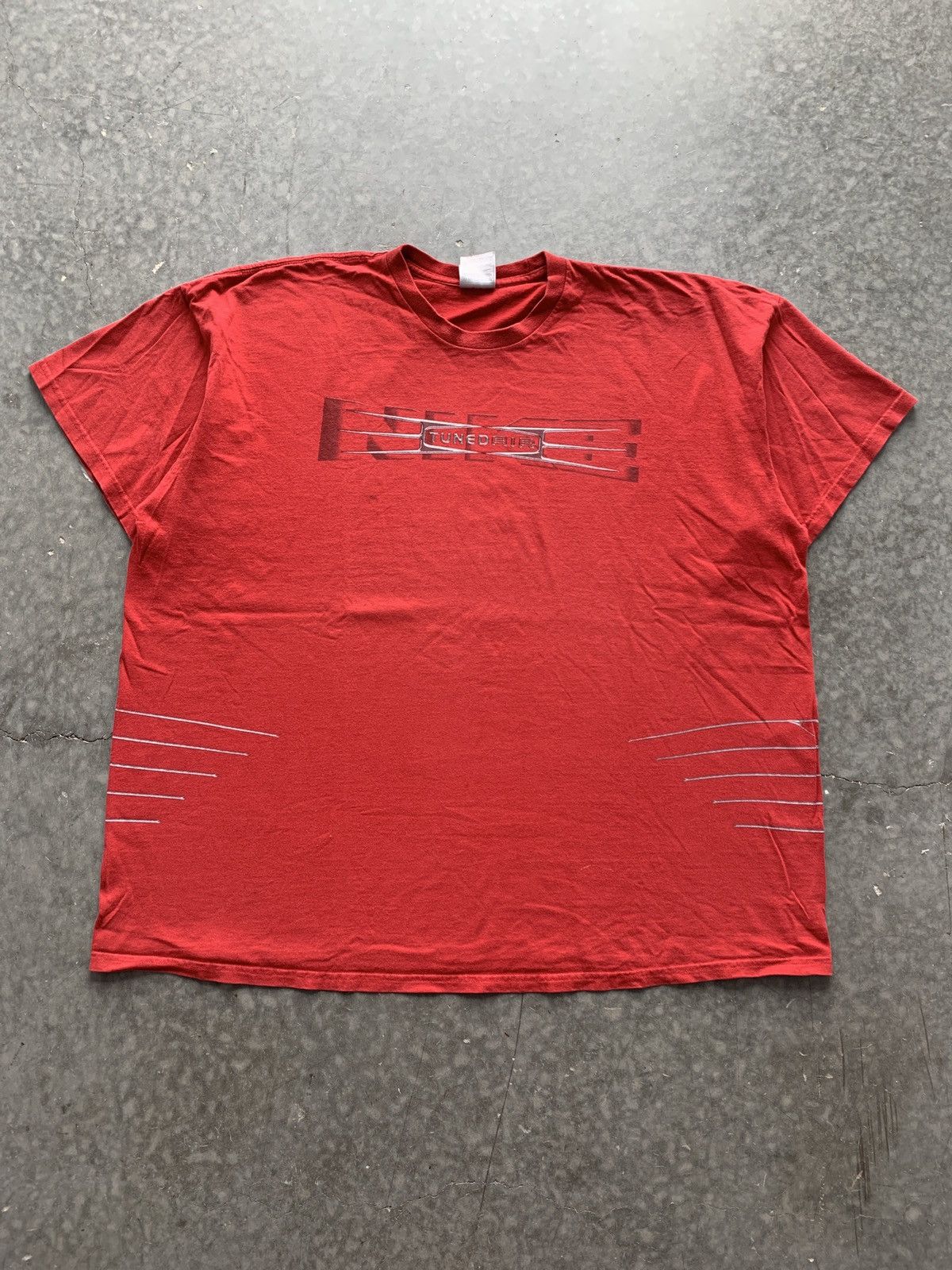 Nike × Vintage Vintage Y2K Nike Graphic Tee Oversized Size US XXL / EU 58 / 5 - 1 Thumbnail