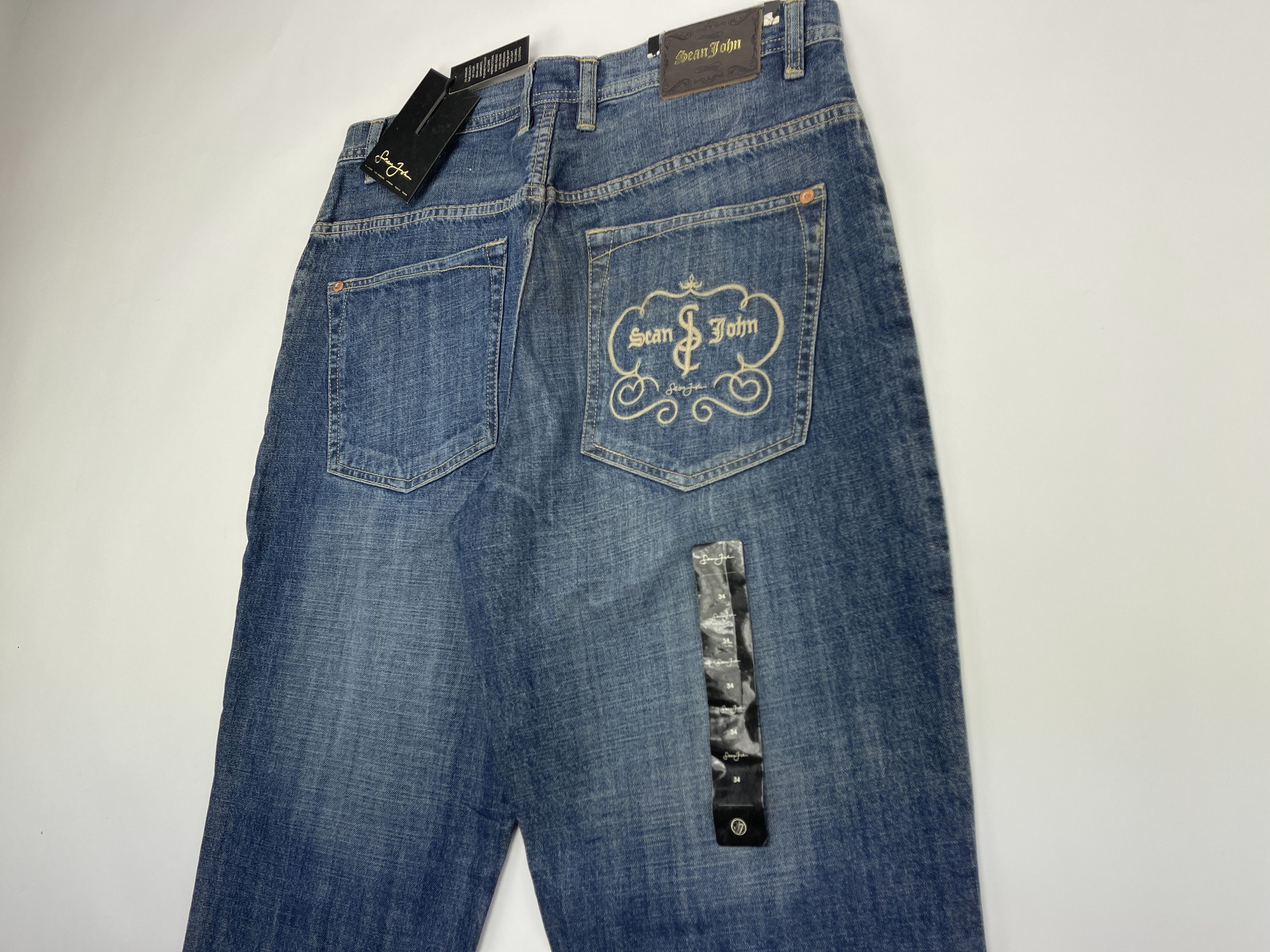 Sean John Sean John jeans, vintage, 90s hip hop, baggy jeans, 1990s 34 Size US 34 / EU 50 - 3 Thumbnail
