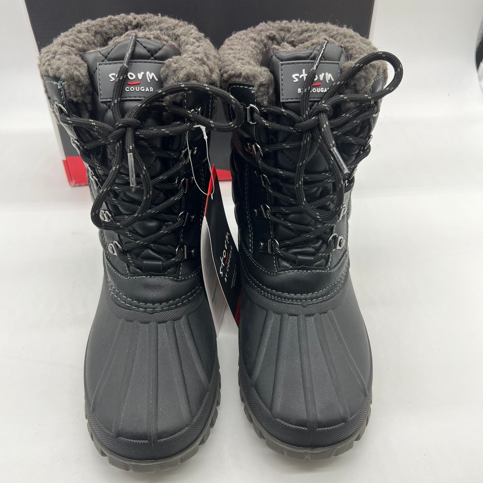 Other Cougar Waterproof Winter Boots Size 9 Black Quilt Size US 9 / IT 39 - 4 Thumbnail
