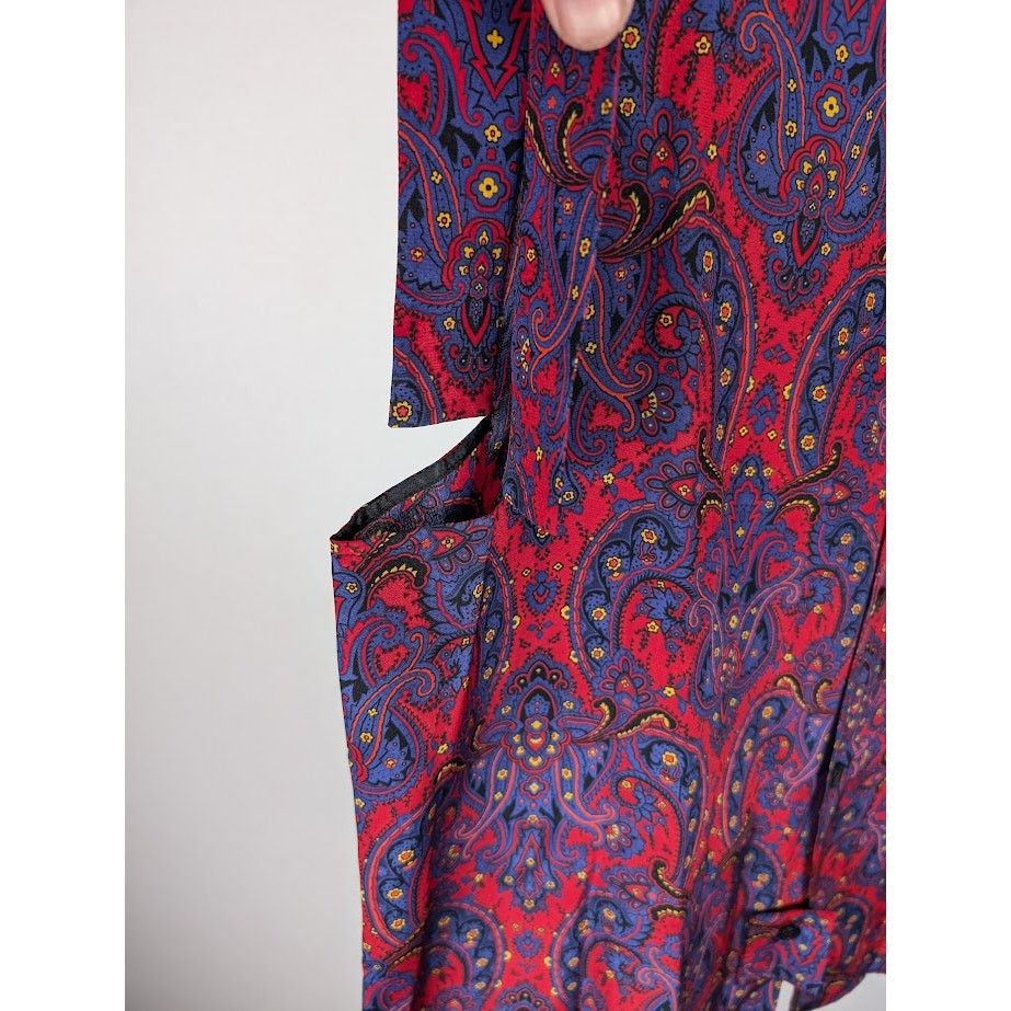 Saint Laurent Paris o1rshd1 Chemise Sans Manches Silk Sleeveless Shirt in Blue Size US L / EU 52-54 / 3 - 8 Thumbnail