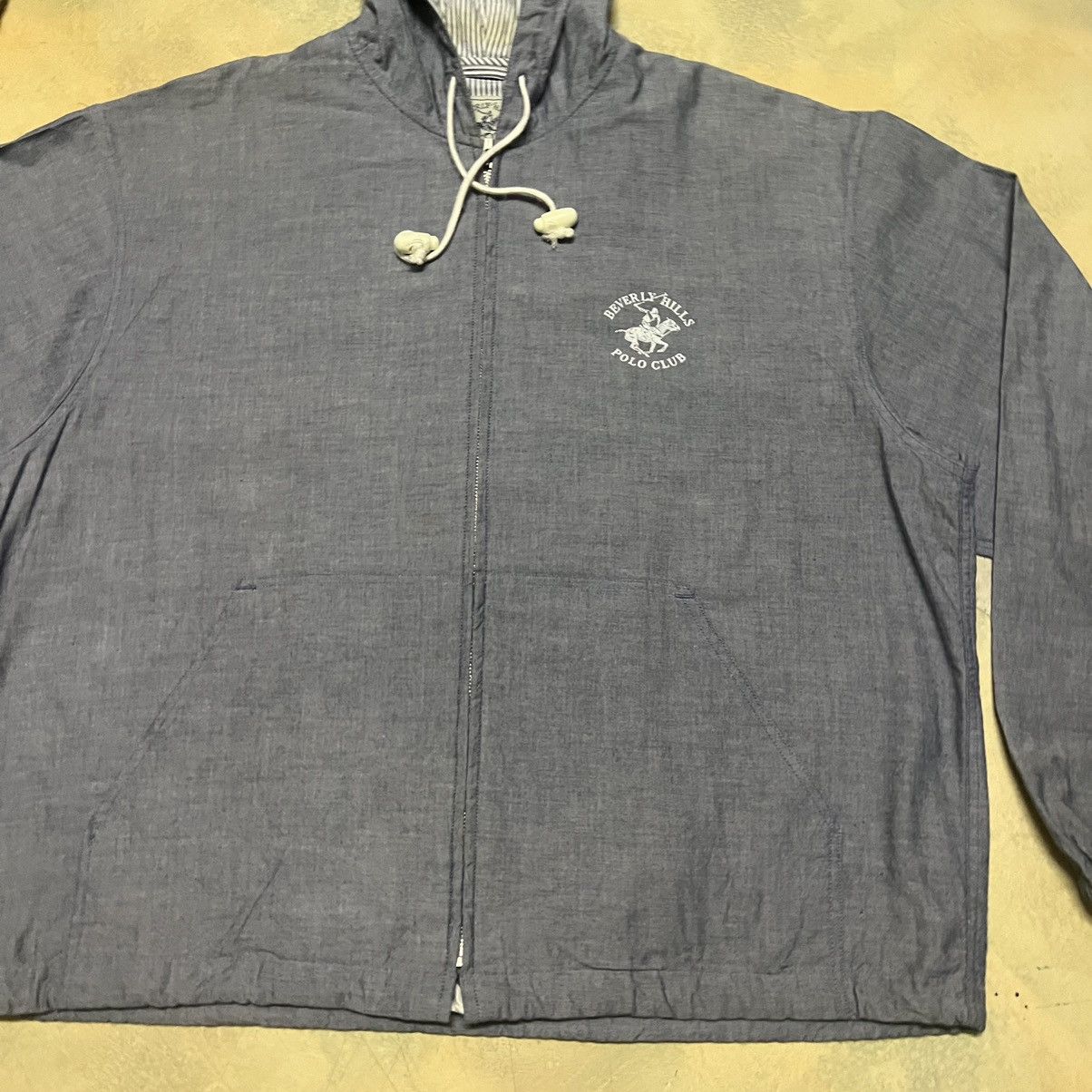 Beverly Hills Polo Club Beverly Hills Polo Club Big Logo Zipper Hoodie Size US M / EU 48-50 / 2 - 8 Thumbnail