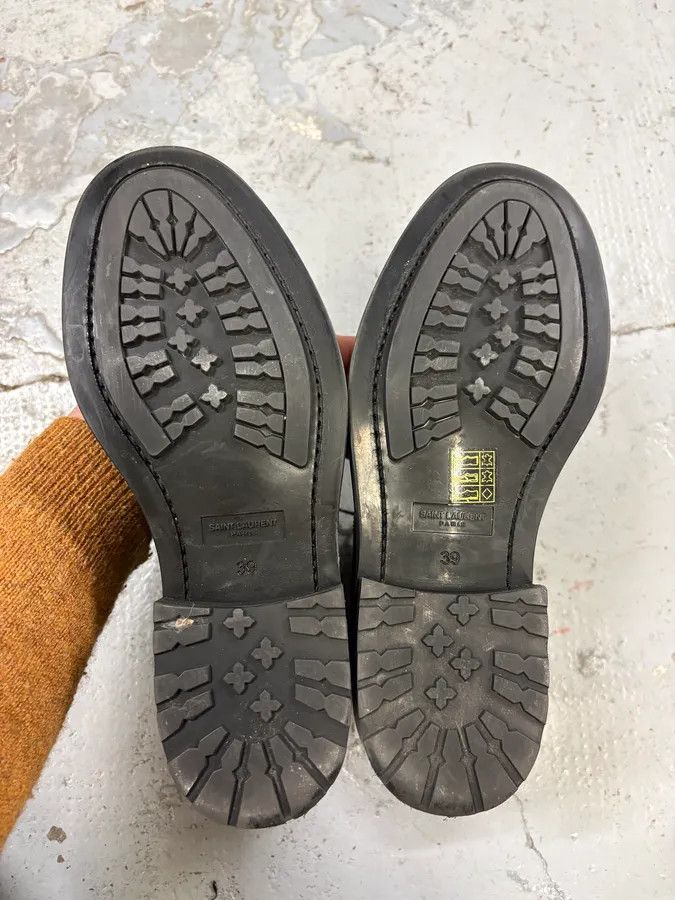 Saint Laurent Paris AW2016 Saint Laurent Black Classy Leather Boots Size US 8 / IT 38 - 7 Thumbnail