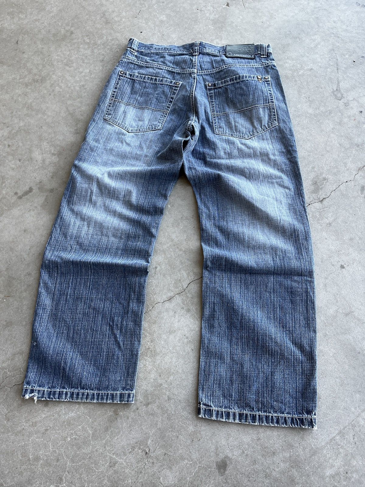 Southpole Vintage Baggy South Pole Jeans (unisex) Size US 36 / EU 52 - 7 Thumbnail