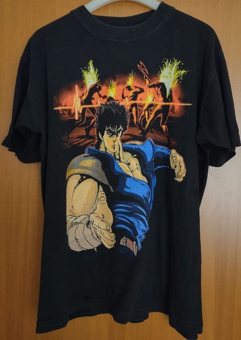 Japanese Brand Vintage T Shirt L Hokuto no Ken Dream Colours