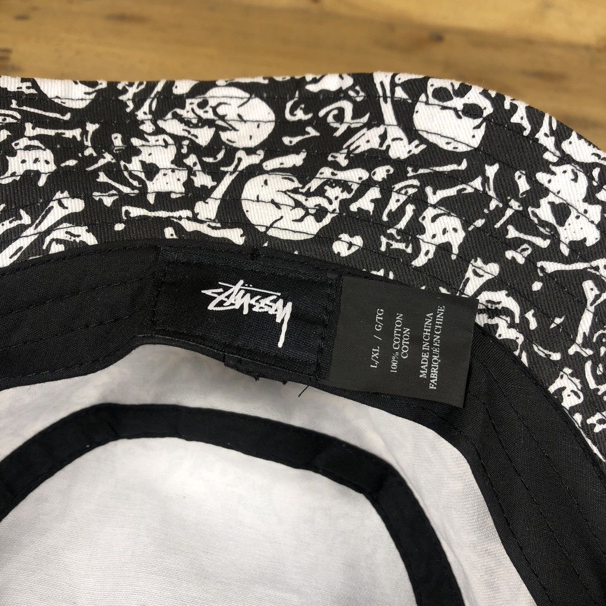 Stussy × Vintage Stussy Vintage Bones Bucket Size ONE SIZE - 4 Thumbnail