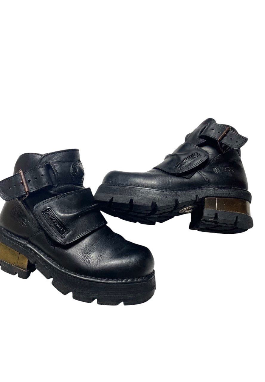 Vintage New Rock Y2K Archive Boots Shoes