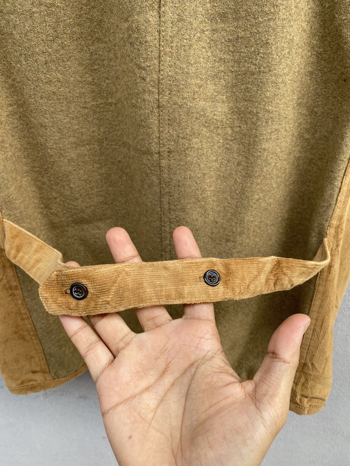 If Six Was Nine × Japanese Brand Japanese Designer “Niko and…” Patchwork Wool + Corduroy Vest Size US S / EU 44-46 / 1 - 8 Thumbnail