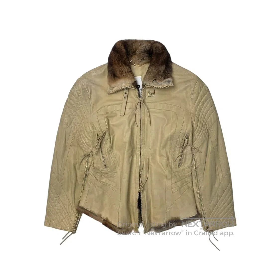 Roberto Cavalli Roberto Cavalli Vintage Leather Jacket. Size US M / EU 48-50 / 2 - 2 Thumbnail