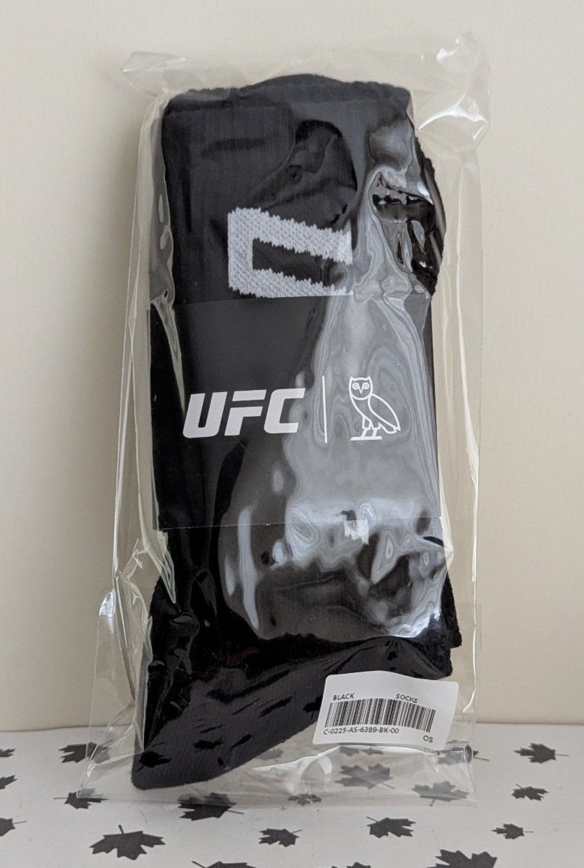 October's Very Own OVO Octobers Very Own x UFC Socks - Black Size ONE SIZE - 1 Thumbnail