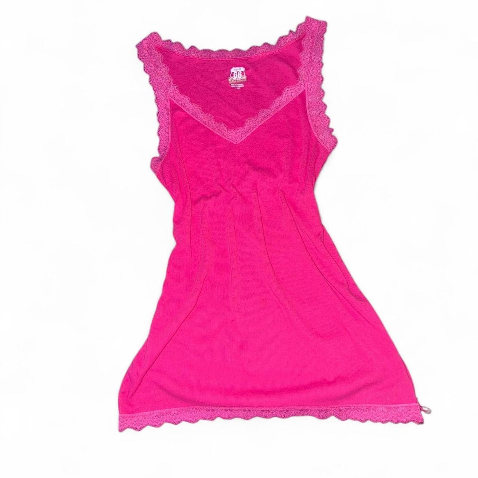 Route 66 Route 66 Women's Pink Vests-tanks-cami Size L / US 10 / IT 46 - 1 Thumbnail