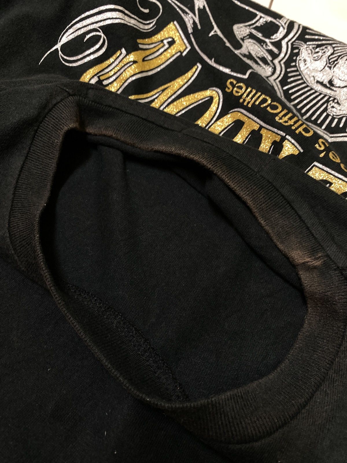 Japanese Brand RISE ABOVE ONE DIFFICULTIES TO ARCHIEVE GREATNESS TEE Size US M / EU 48-50 / 2 - 13 Thumbnail