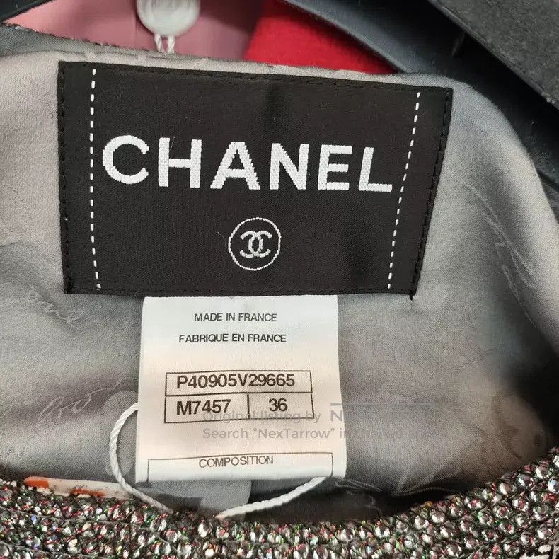 Chanel Chanel Show-style tweed diamond jacket Size XS / US 0-2 / IT 36-38 - 3 Thumbnail
