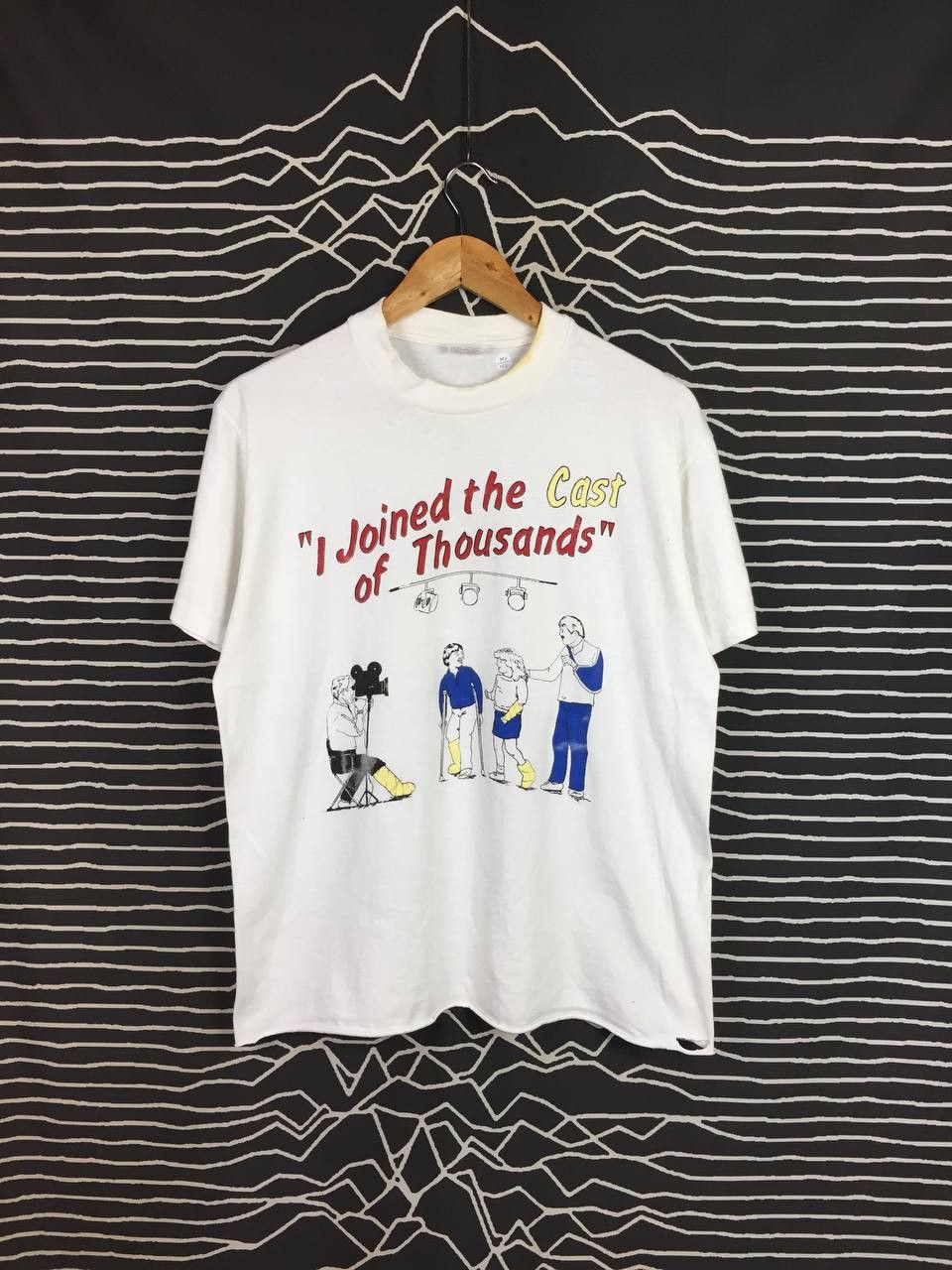 Vintage Vtg 80s Boca Raton Orthopaedic Group Cast Of Thousands Tee Size US L / EU 52-54 / 3 - 2 Thumbnail