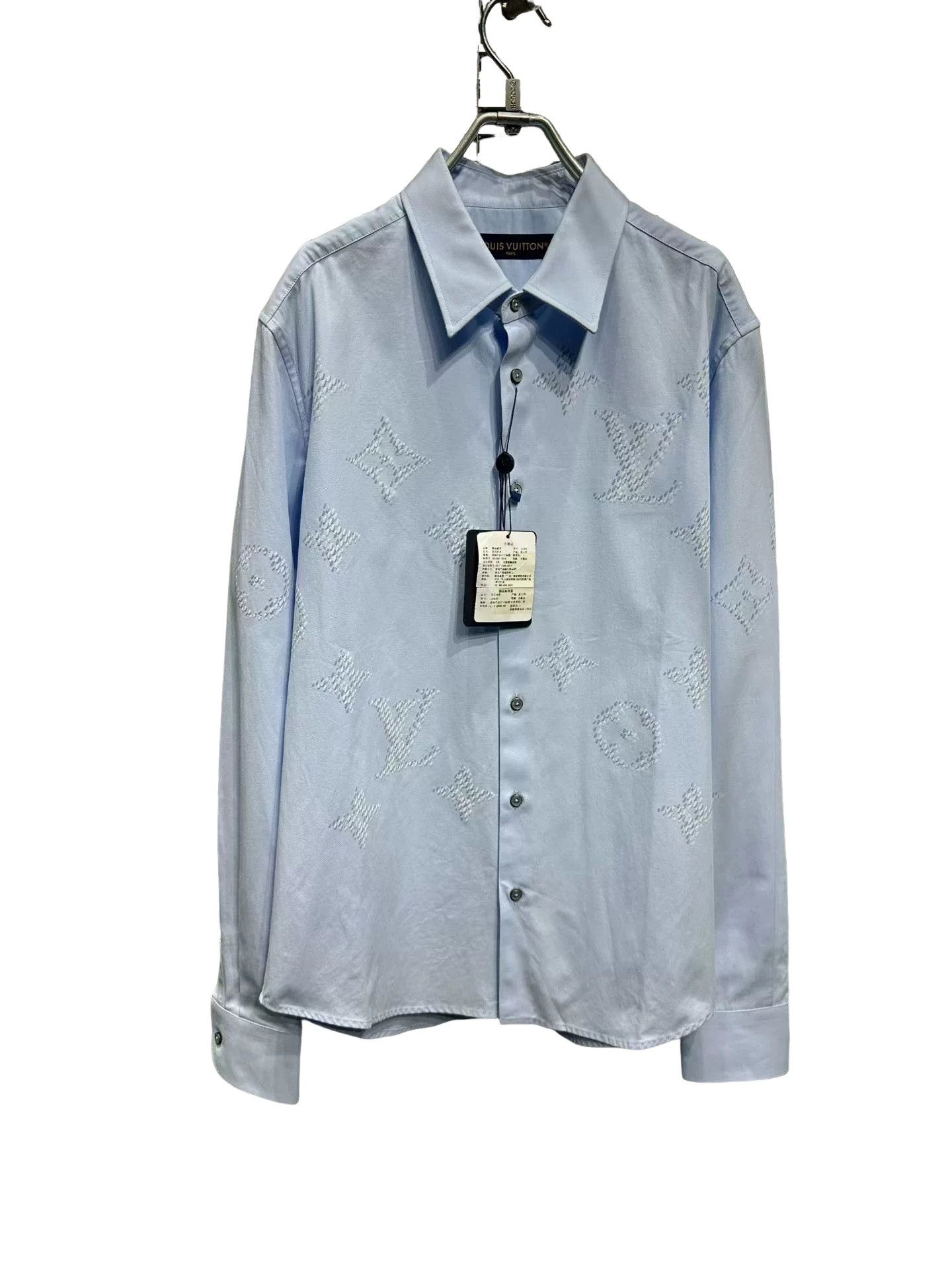 Louis Vuitton Louis Vuitton Mosaic Monogram Shirt Size M Size US M / EU 48-50 / 2 - 1 Thumbnail