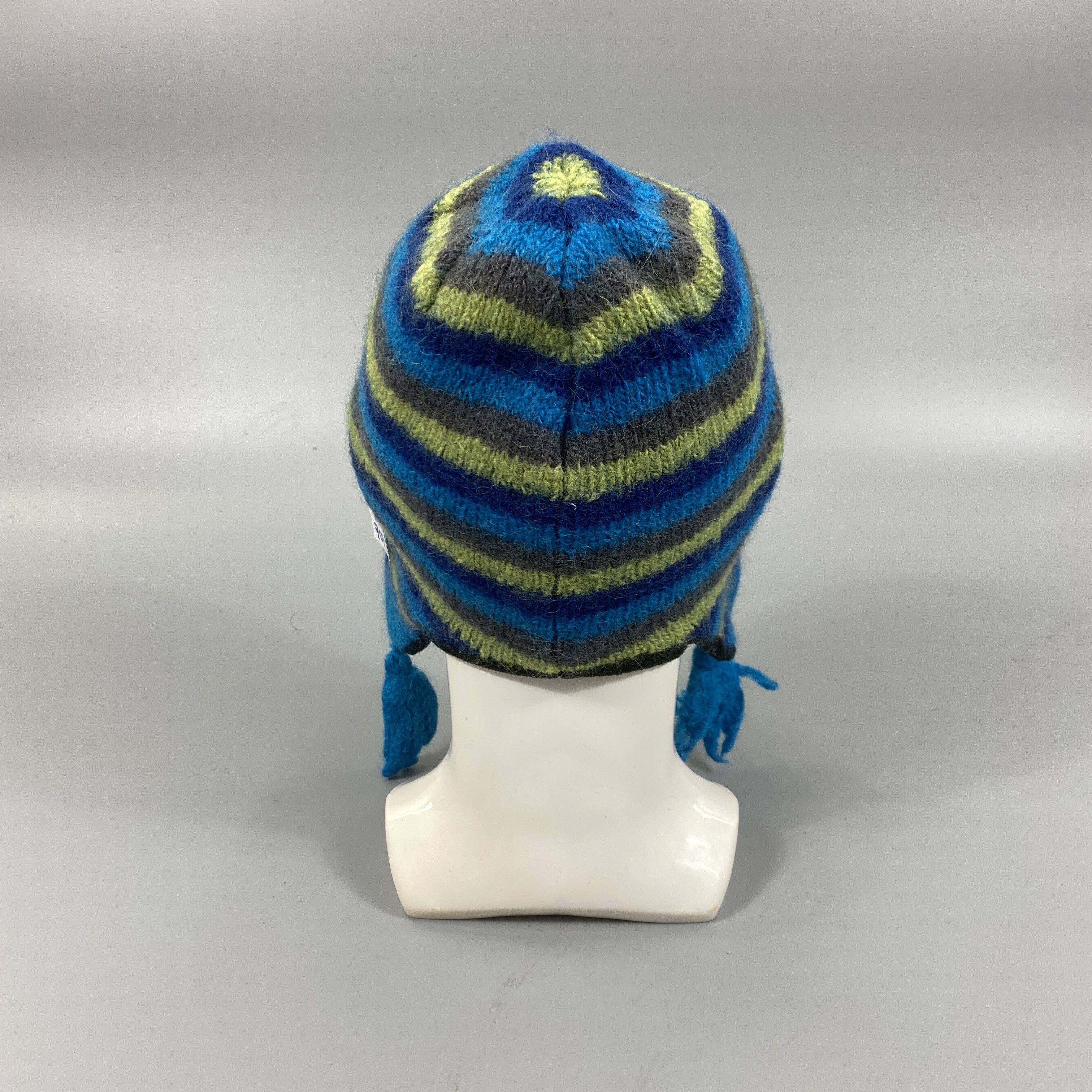 Japanese Brand Chaos Ear Flap Multi Color Beanie -BN707 Size ONE SIZE - 3 Thumbnail