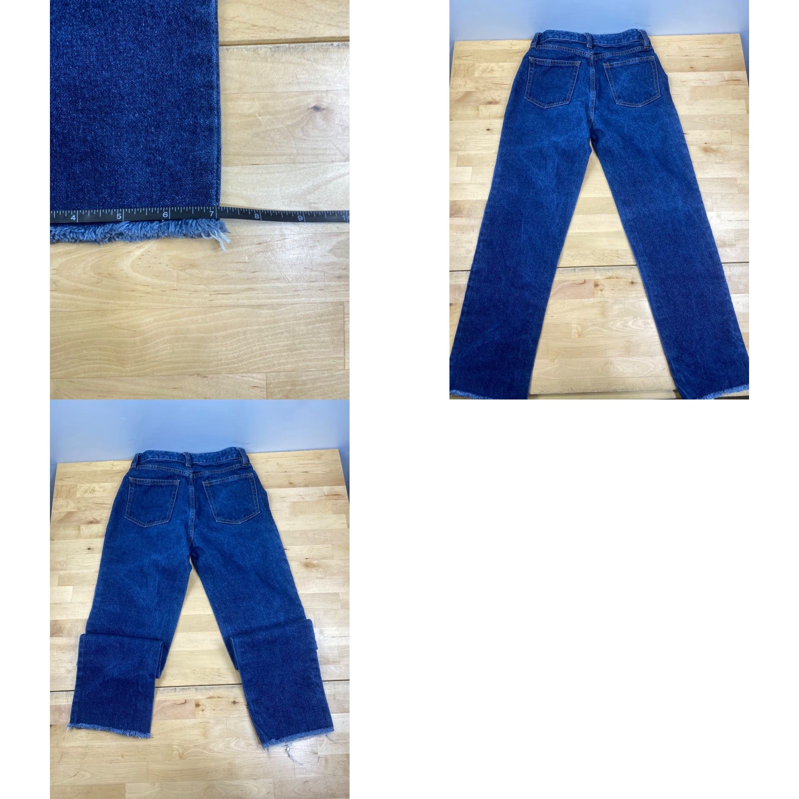 Other VINTAGE J Galt Jeans Womens S Blue Denim Button Fly Straight Size 28" / US 6 / IT 42 - 8 Thumbnail