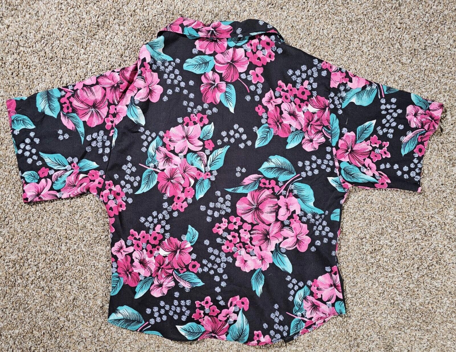 Designer Vintage Land n sea Medium skirt Small Shirt Floral 2 Pieces Size 30" / US 8 / IT 44 - 7 Thumbnail