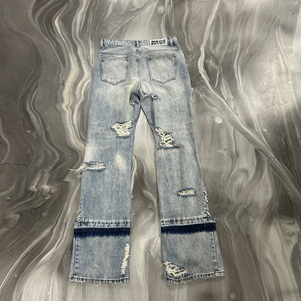 Who Decides War Who Decides War Gnarly Denim Sky Blue Size US 30 / EU 46 - 2 Thumbnail
