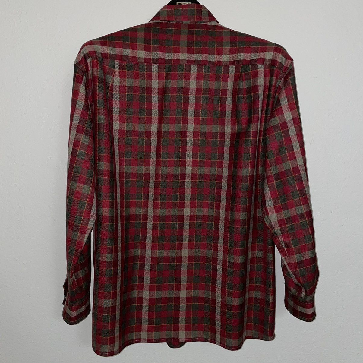 Pendleton × Vintage Pendleton Red Tartan Flannel Virgin Wool Size US M / EU 48-50 / 2 - 5 Thumbnail