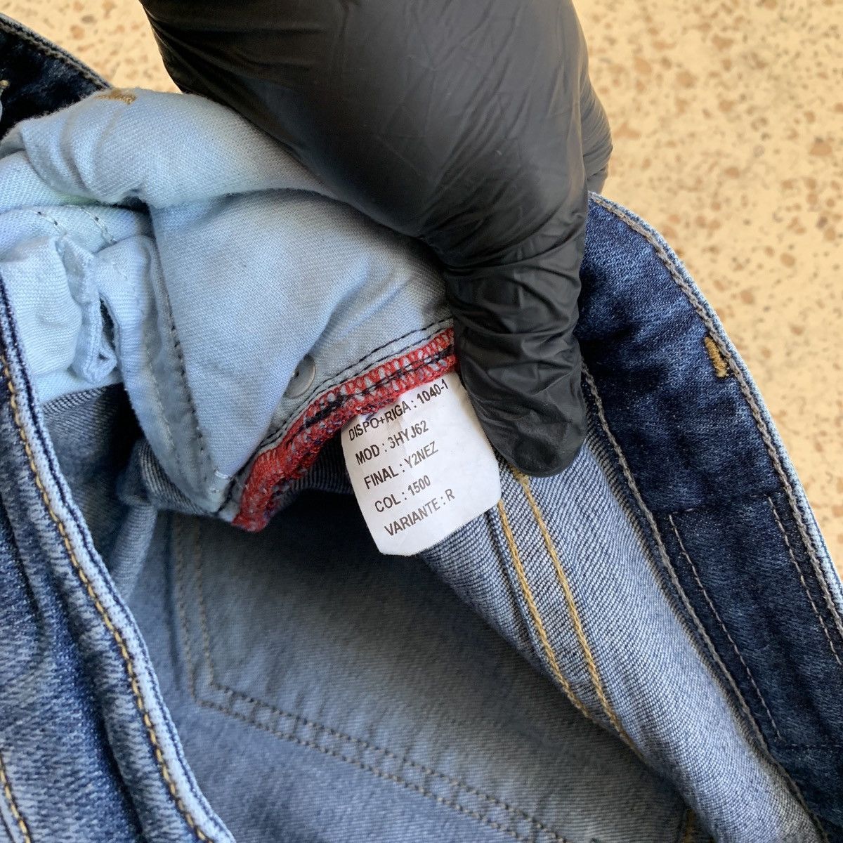 Armani Exchange AX Armani Exchange Boot Cut Flared Distressed Jeans Hype Size 31" - 12 Thumbnail