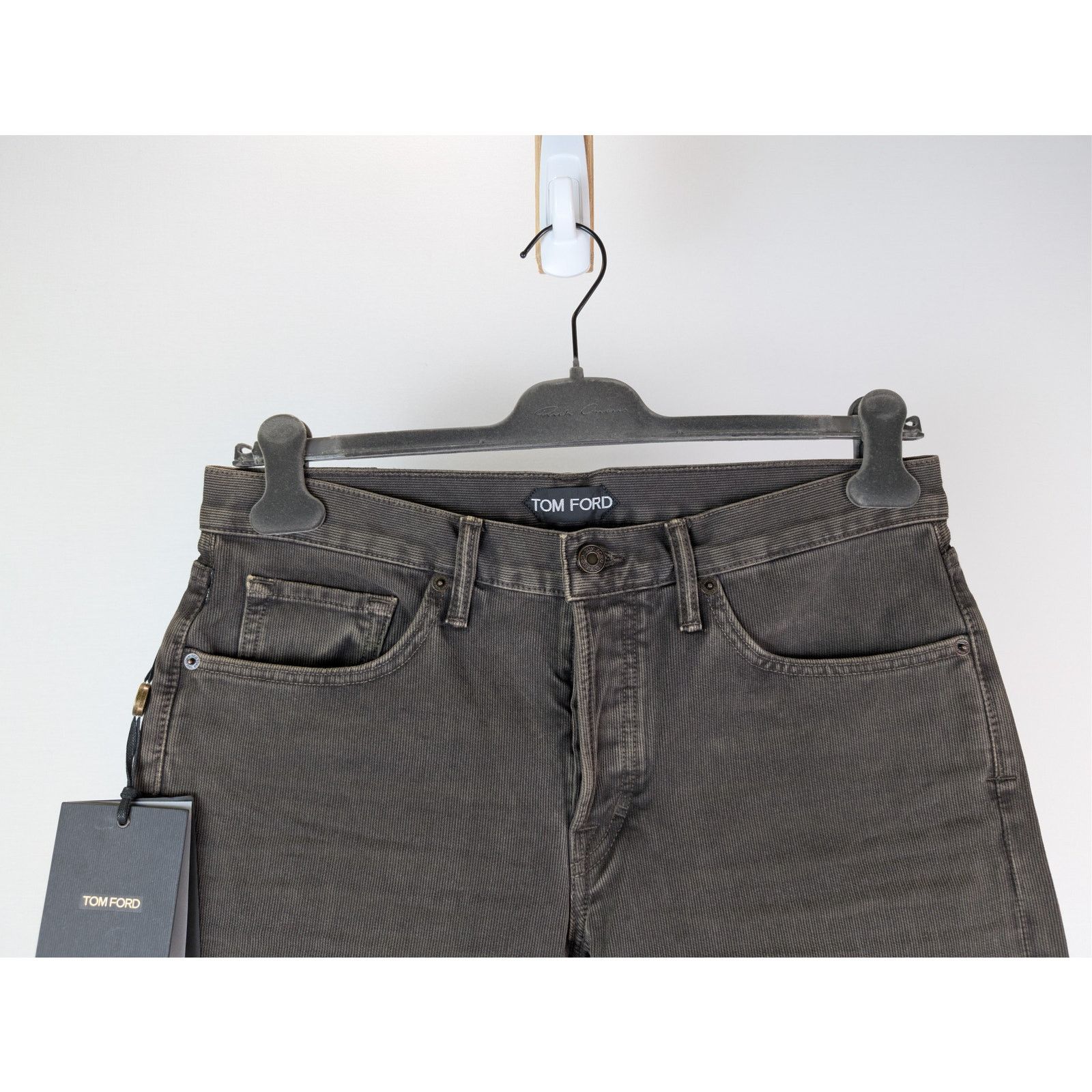 Tom Ford o1rshd1 Slim Jeans in Washed Black Size US 34 / EU 50 - 2 Thumbnail