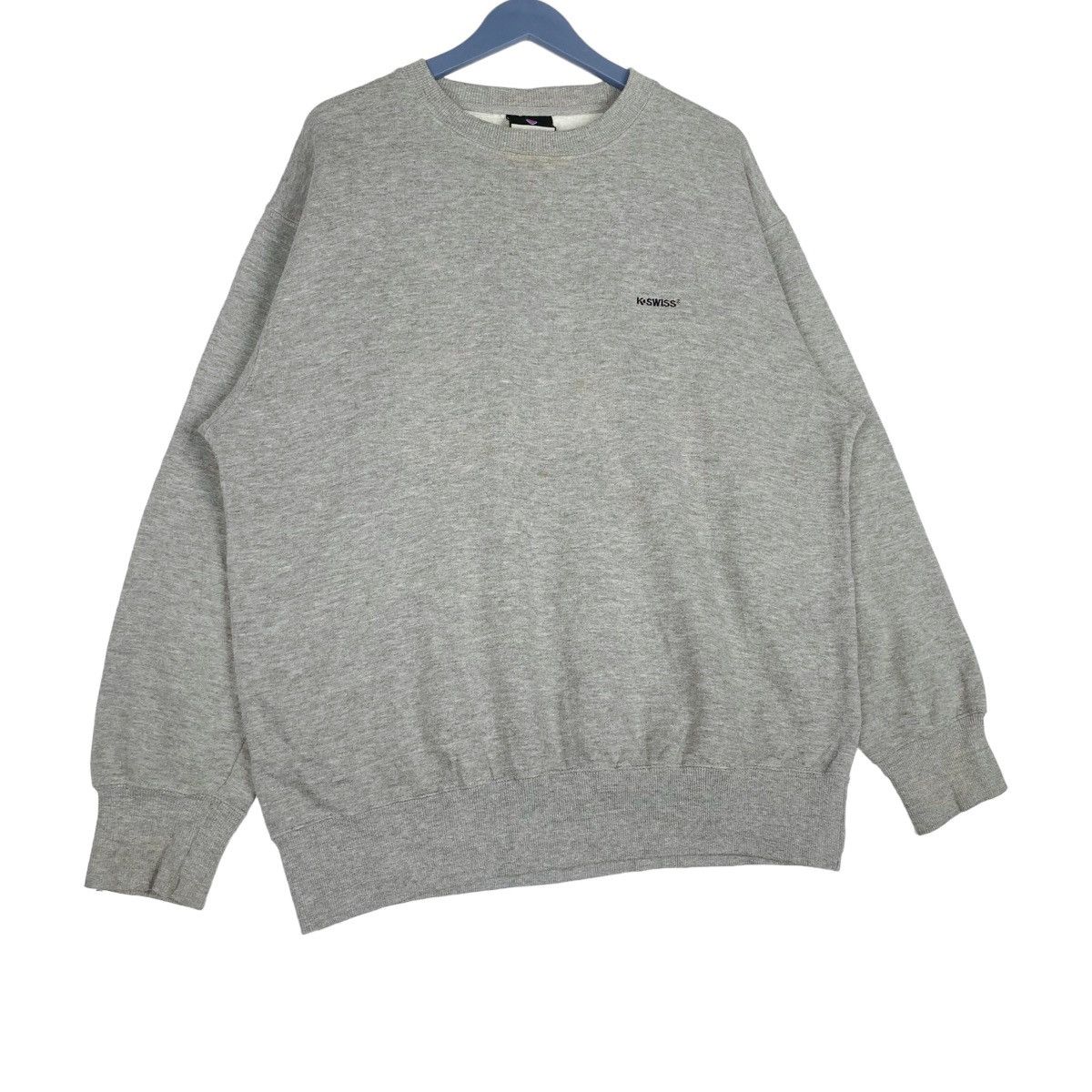 K-Swiss kswiss Sweatshirt Crewneck Pullover Jumper Size US XL / EU 56 / 4 - 4 Thumbnail
