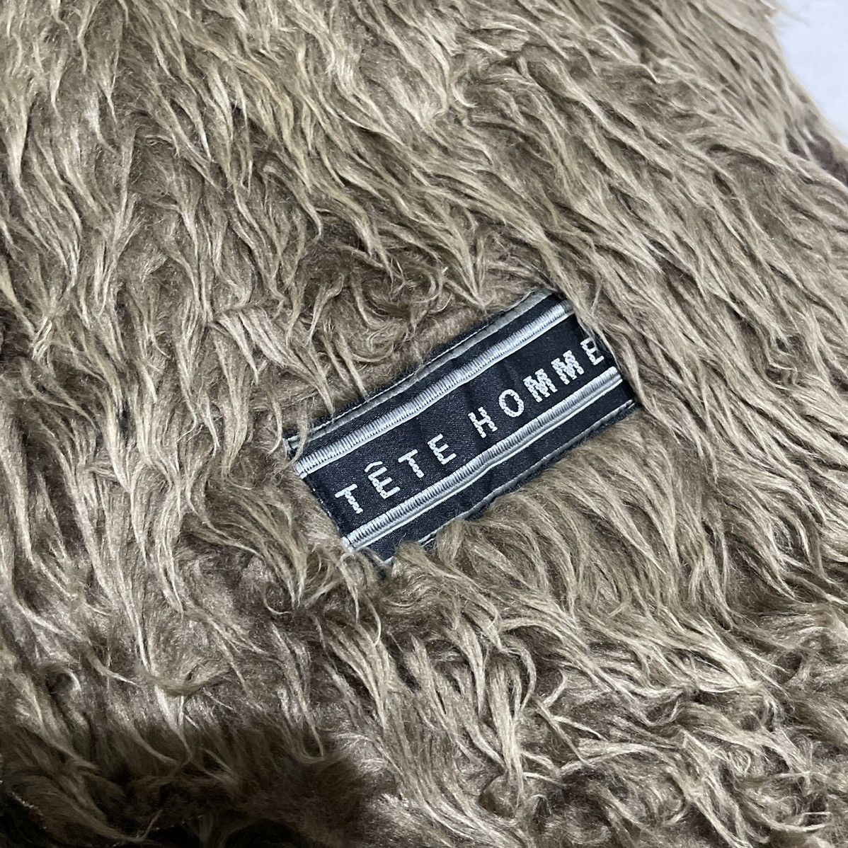 Issey Miyake × Tete Homme Tete Homme Textured Fur Jacket Size US M / EU 48-50 / 2 - 6 Thumbnail