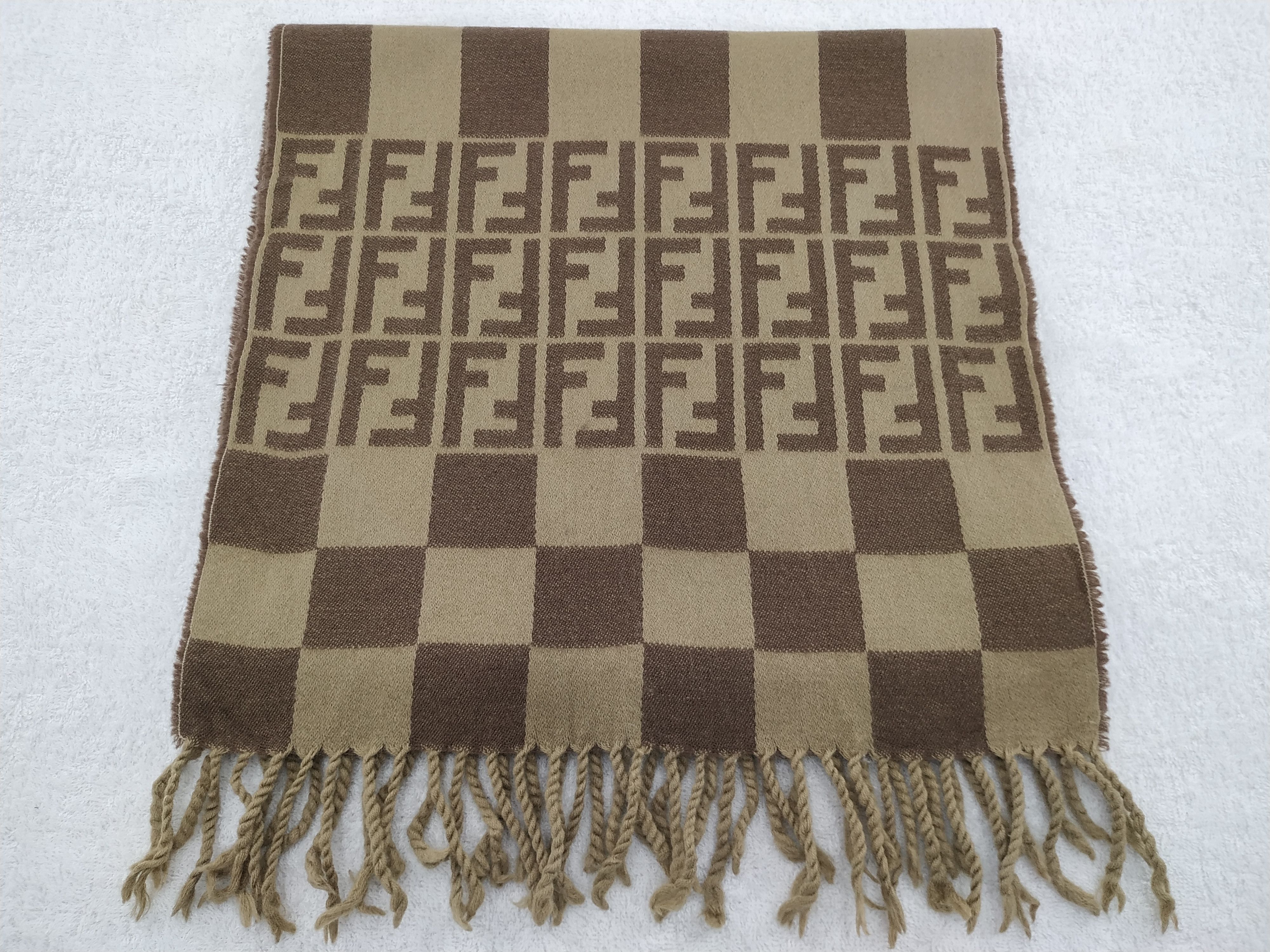 Fendi Vintage Fendi Scarf/Muffler/Neckwear MF439 Size ONE SIZE - 1 Thumbnail