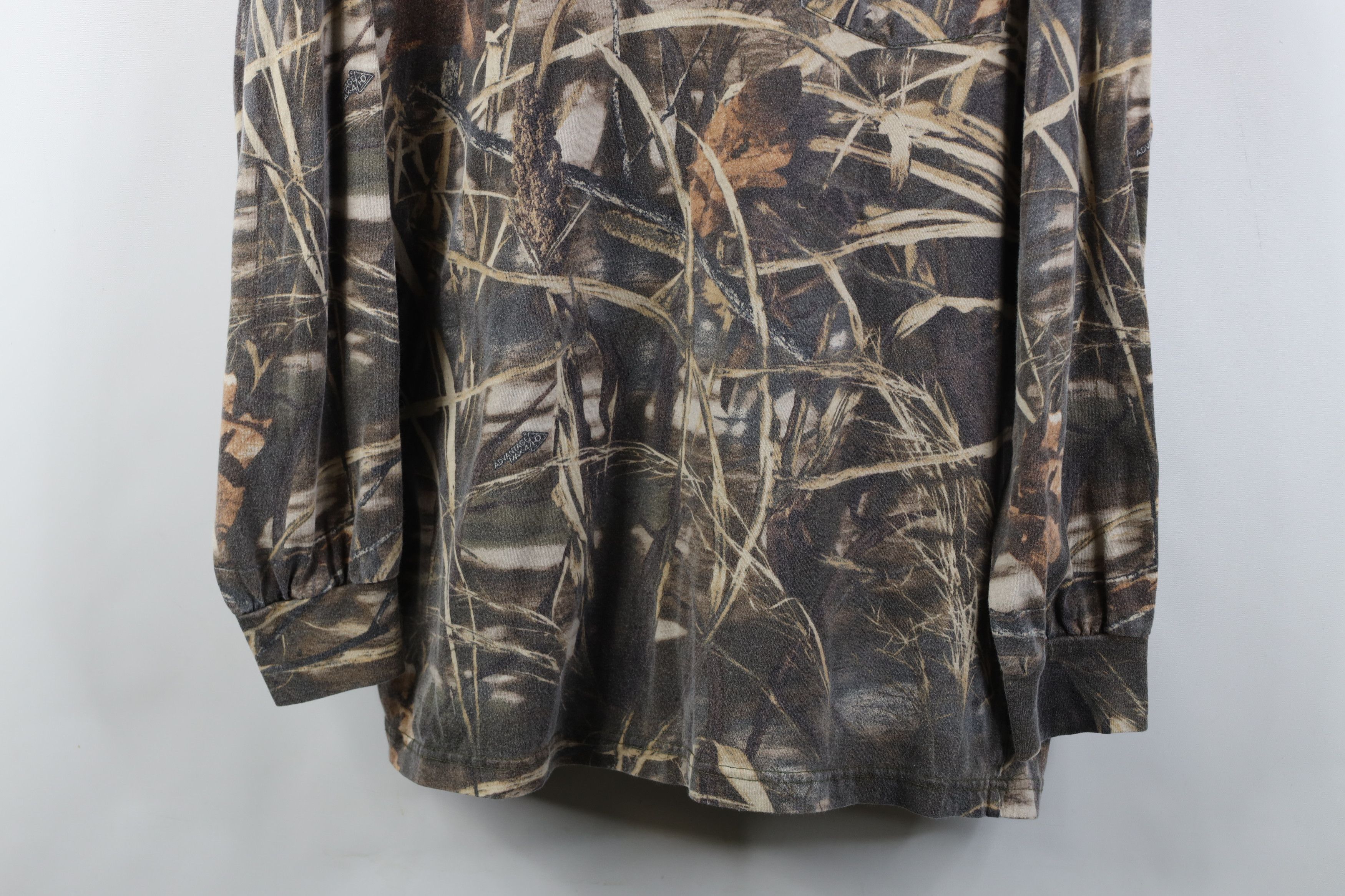 Cabelas Vintage Cabelas Camouflage Long Sleeve Turtleneck T-Shirt Size US XL / EU 56 / 4 - 3 Thumbnail
