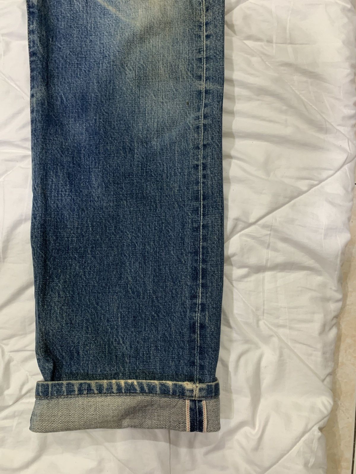 Levi's Vintage Clothing Levis 502 xx Big E Selvedge Japan Size US 31 - 6 Thumbnail