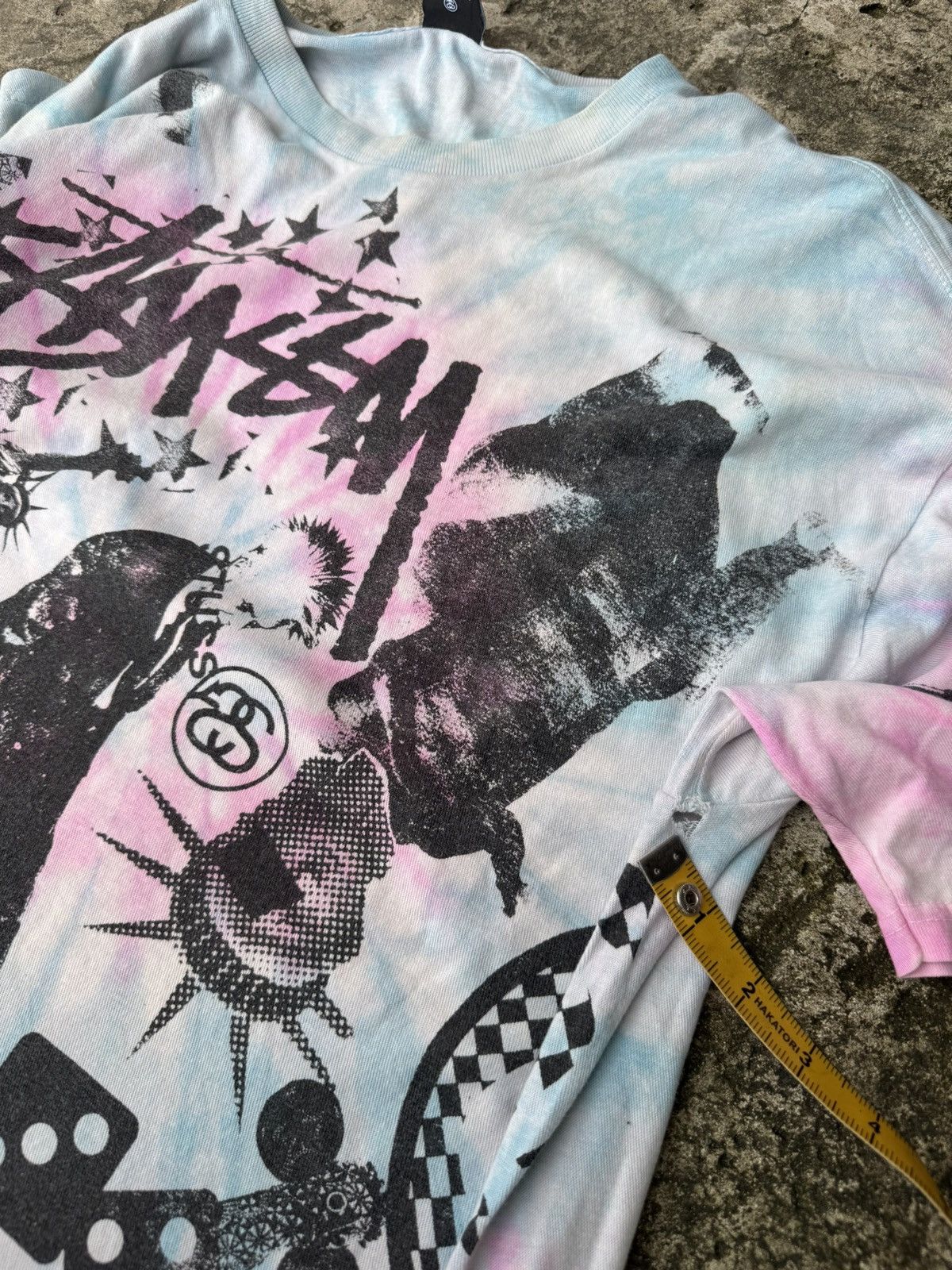 Stussy Y2k Stussy tie dye Tshirt Size US XL / EU 56 / 4 - 7 Thumbnail