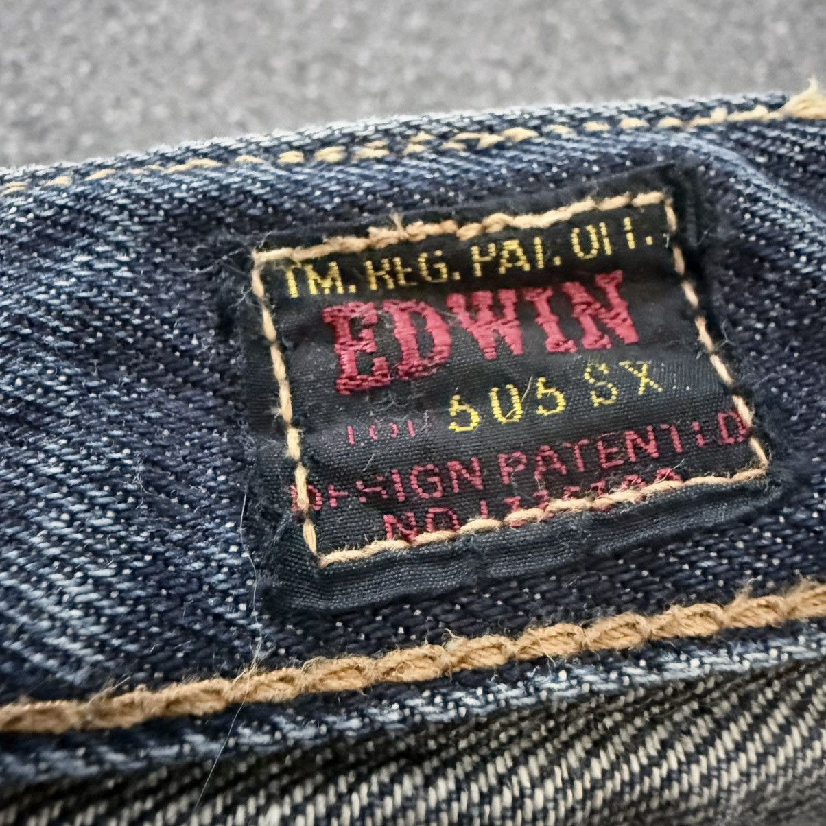 Kapital Vintage Japanese Denim Edwin 505sx Distressed Selvedge Baggy Size US 32 / EU 48 - 17 Thumbnail