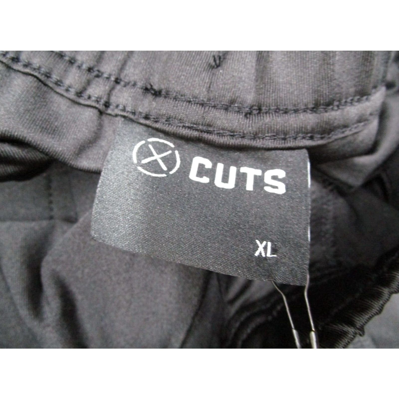 Cuts Cuts Mens Black FOUNDATION Everyday Joggers - Pants, XL, 36x29, Polyester Spandex, 5-Pocket Cargo, Tapered, Classic Fit, Drawstring, Jeans/Workwear? Size US 36 / EU 52 - 3 Thumbnail