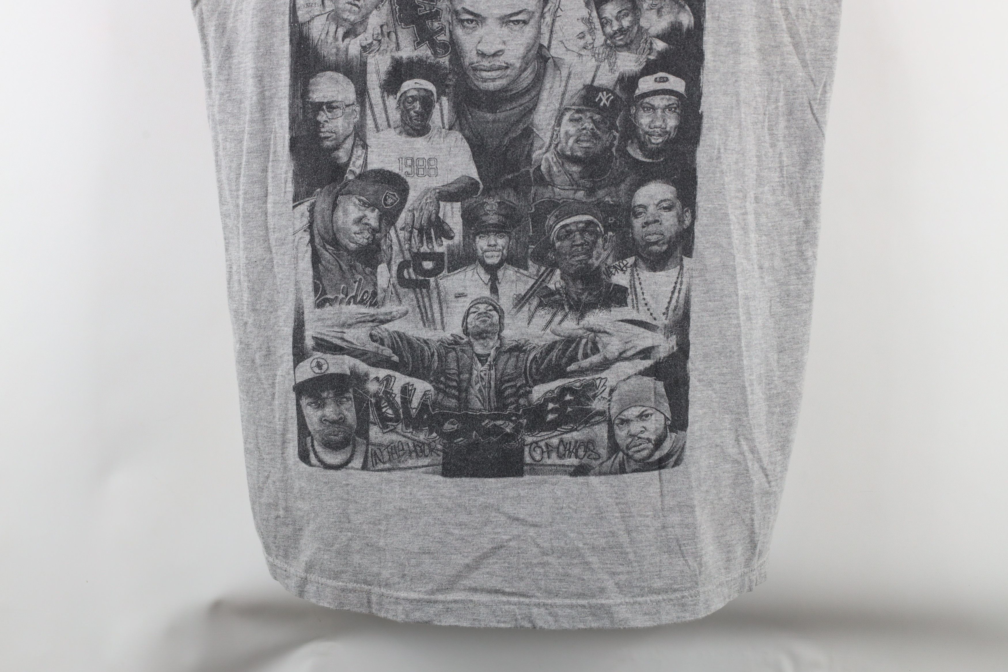 Vintage Vintage Y2K Streetwear Hip Hop Legends Tank Top T-Shirt Gray Size US L / EU 52-54 / 3 - 3 Thumbnail