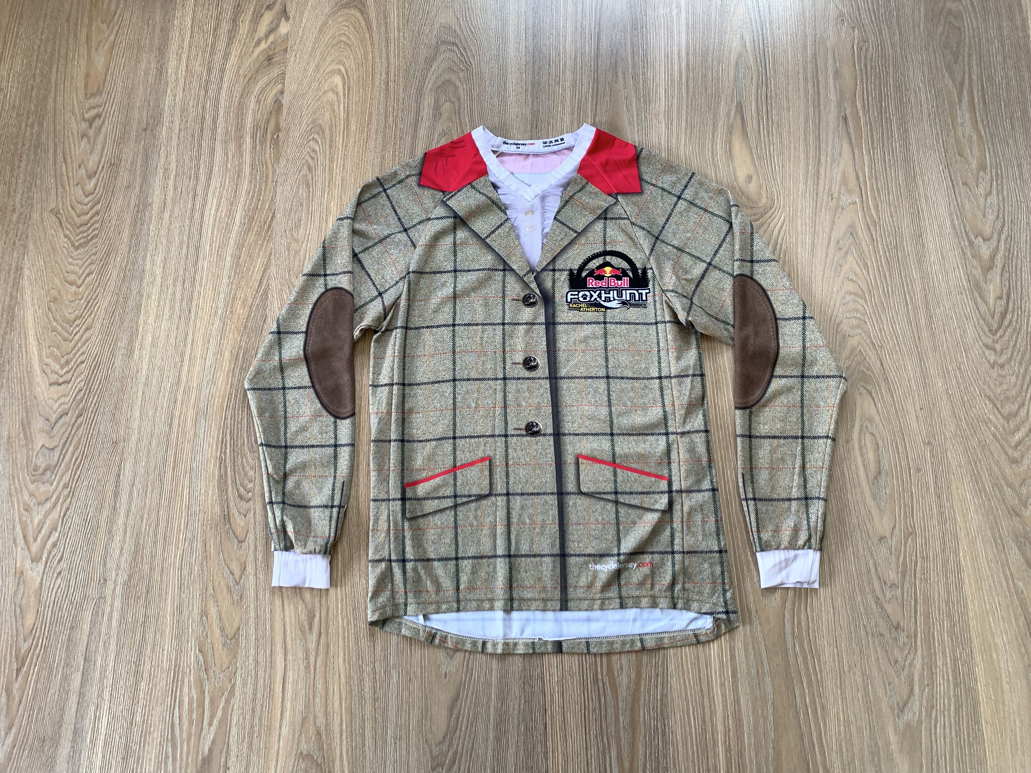 Red Bull Red Bull FoxHunters Long Sleeve Cycling Printed Jersey Size US M / EU 48-50 / 2 - 3 Thumbnail