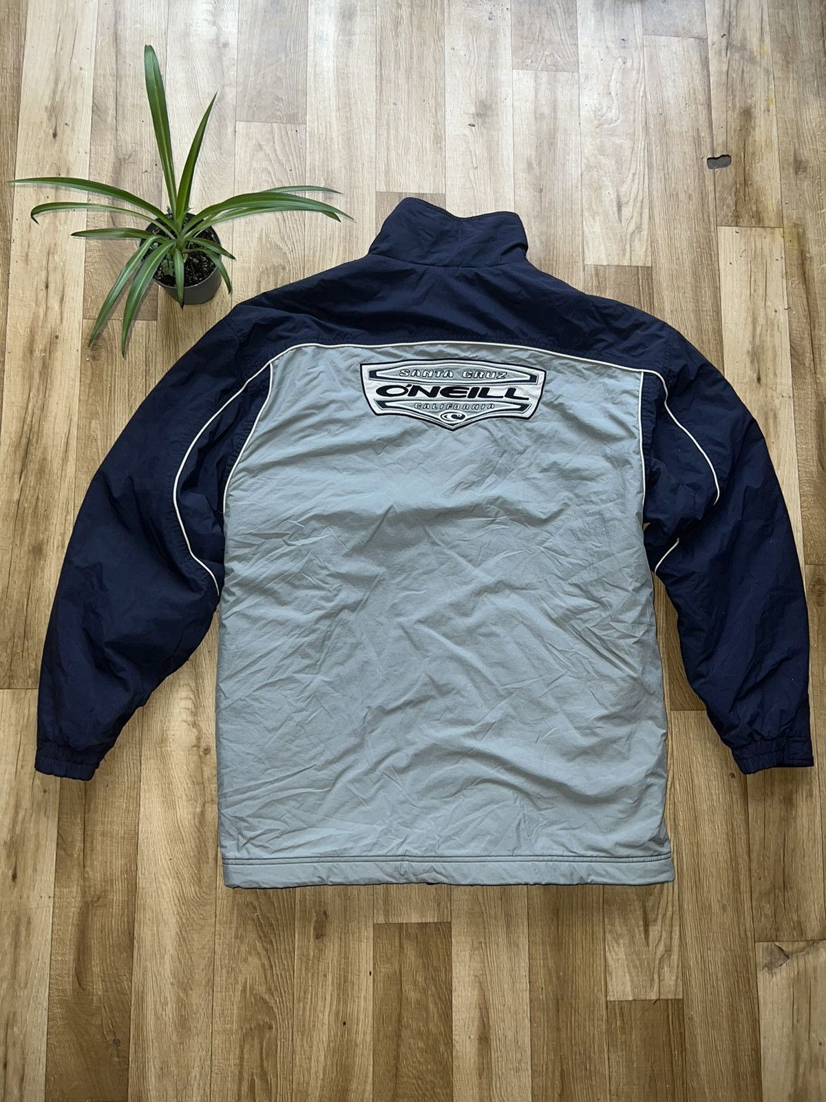 O'Neill × Santa Cruz Skateboards × Vintage Vintage O’Neill Santa Cruz jacket vintage 90s nylon 100% Size US XXL / EU 58 / 5 - 2 Thumbnail