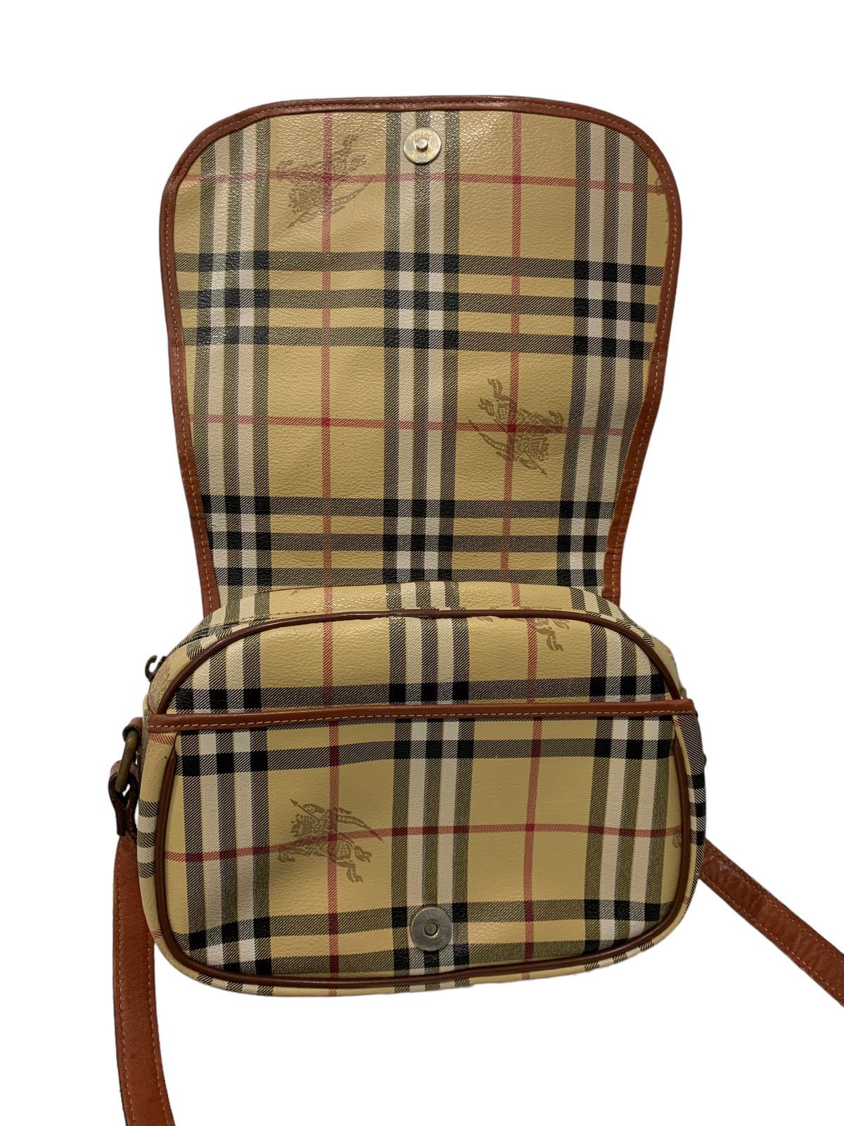 Burberry 🔥VTG OG BURBERRY NOVACHECK SLING BAG Size ONE SIZE - 9 Thumbnail