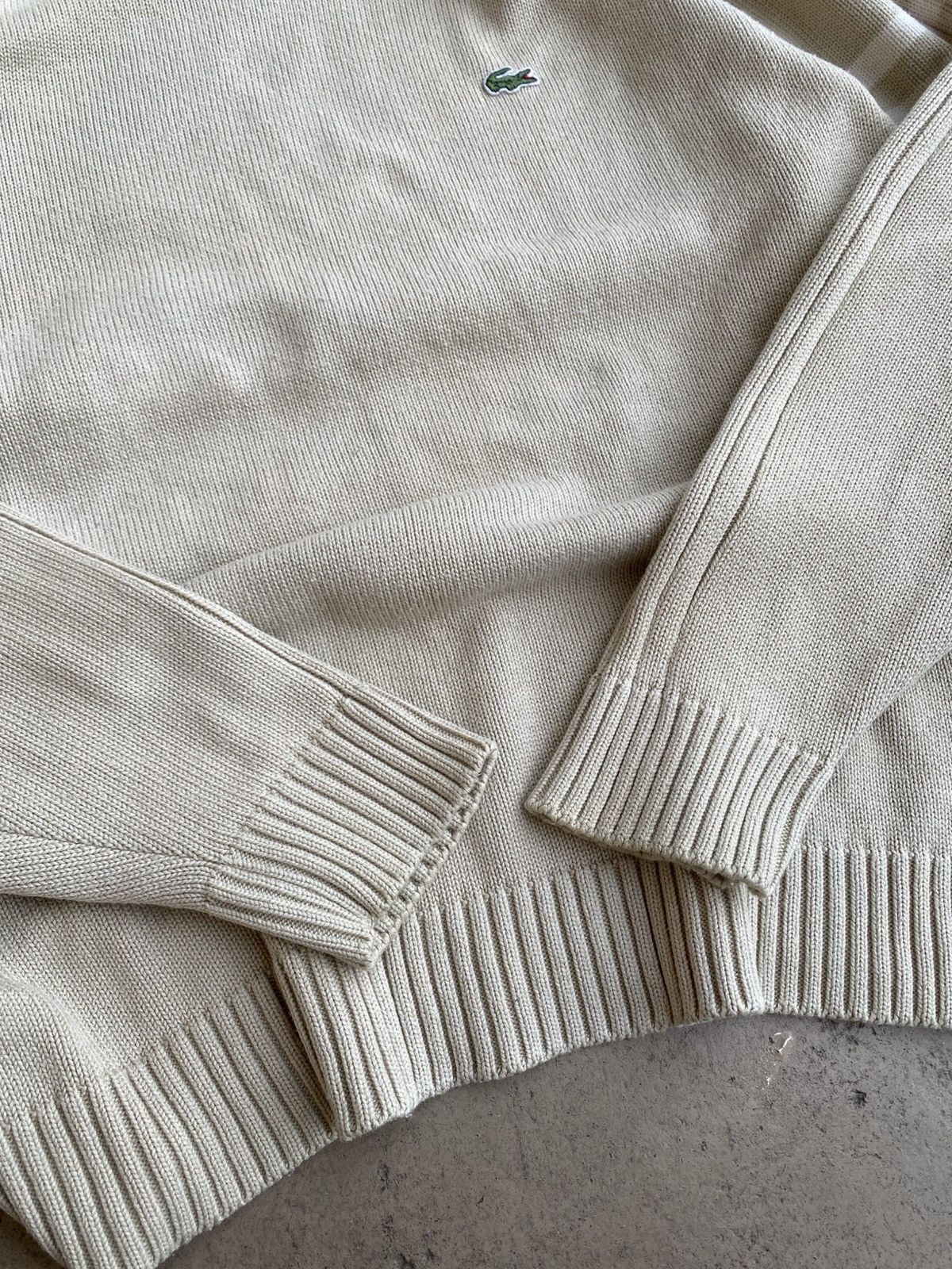 Lacoste Vintage Lacoste sweater knitwear cardigan 90s 00s vibe Size US M / EU 48-50 / 2 - 5 Thumbnail