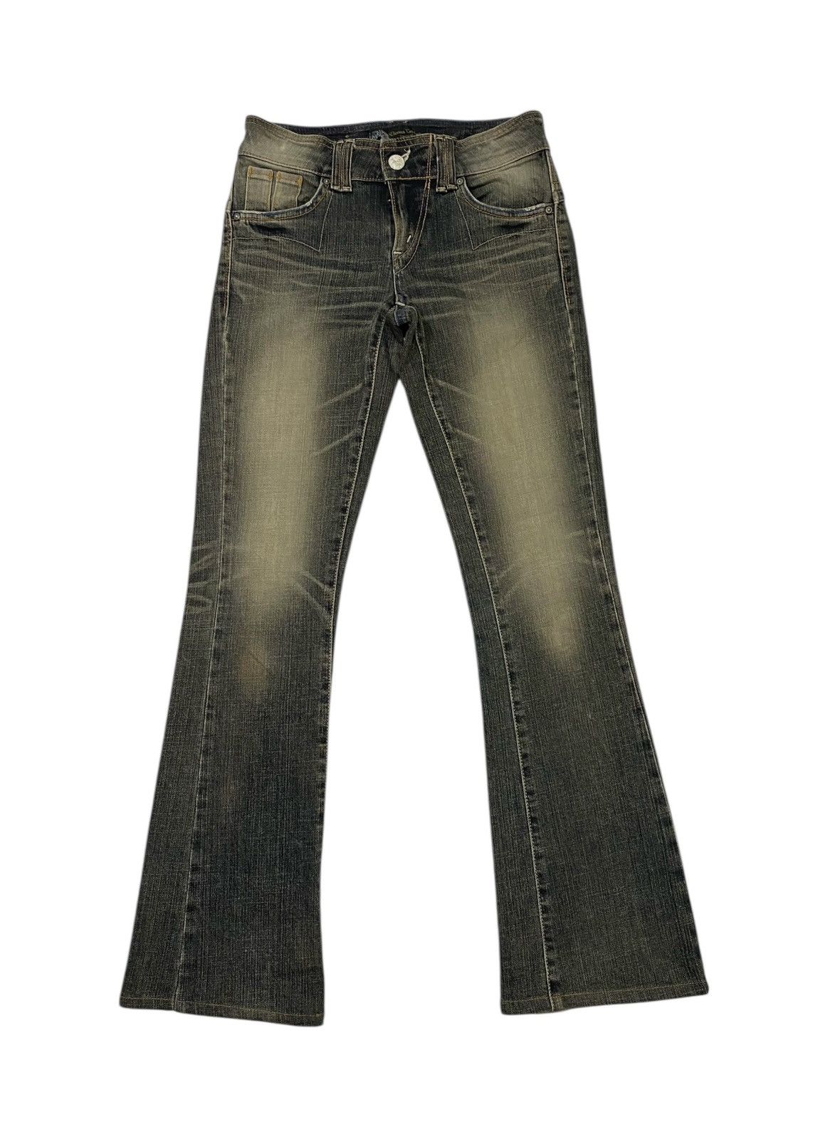 Edwin Japanese brand X something by edwin flare spiral jeans Size US 28 / EU 44 - 2 Thumbnail