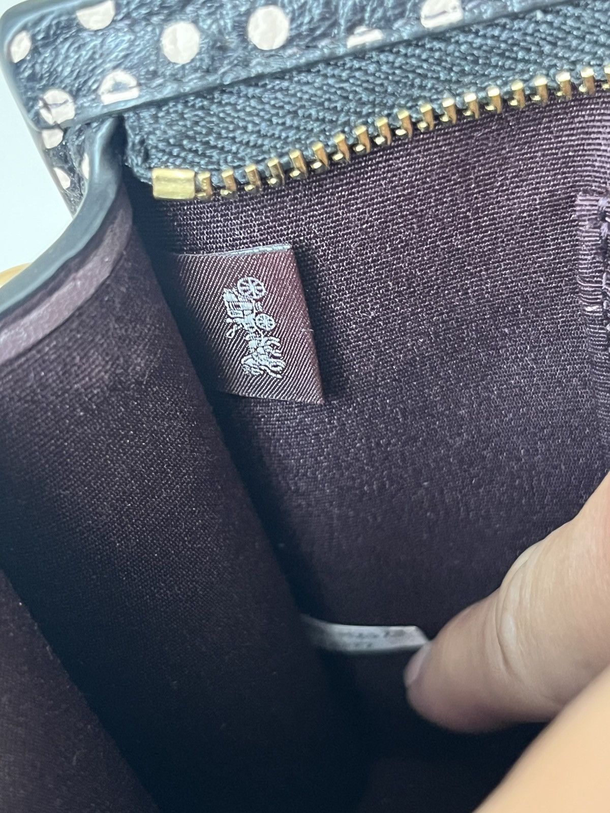 Coach Coach Slim Crossbody Bag With Spot Print Size ONE SIZE - 10 Thumbnail