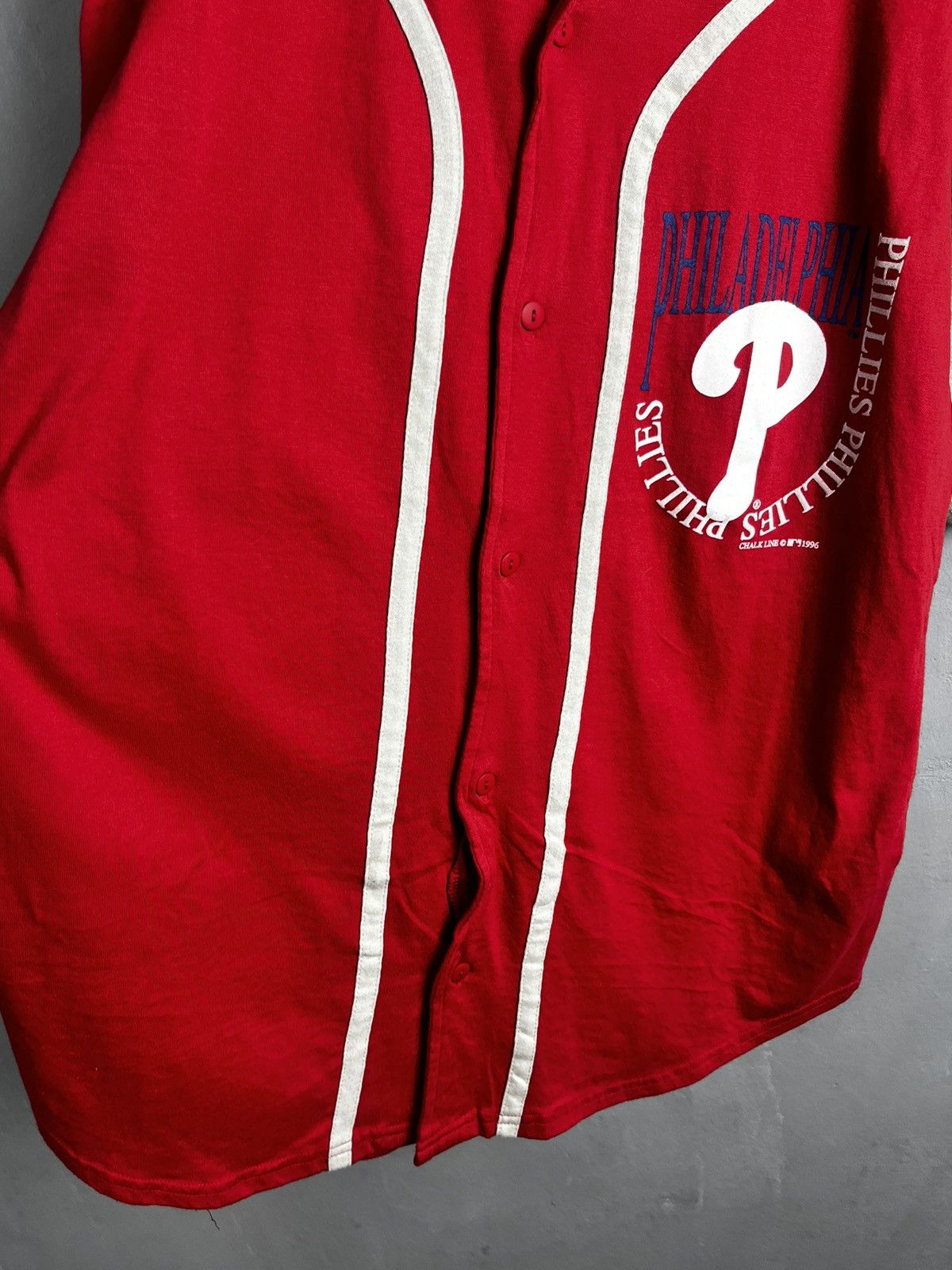 MLB × Vintage PHILADELPHIA jersey 1996 vintage Size US L / EU 52-54 / 3 - 7 Thumbnail