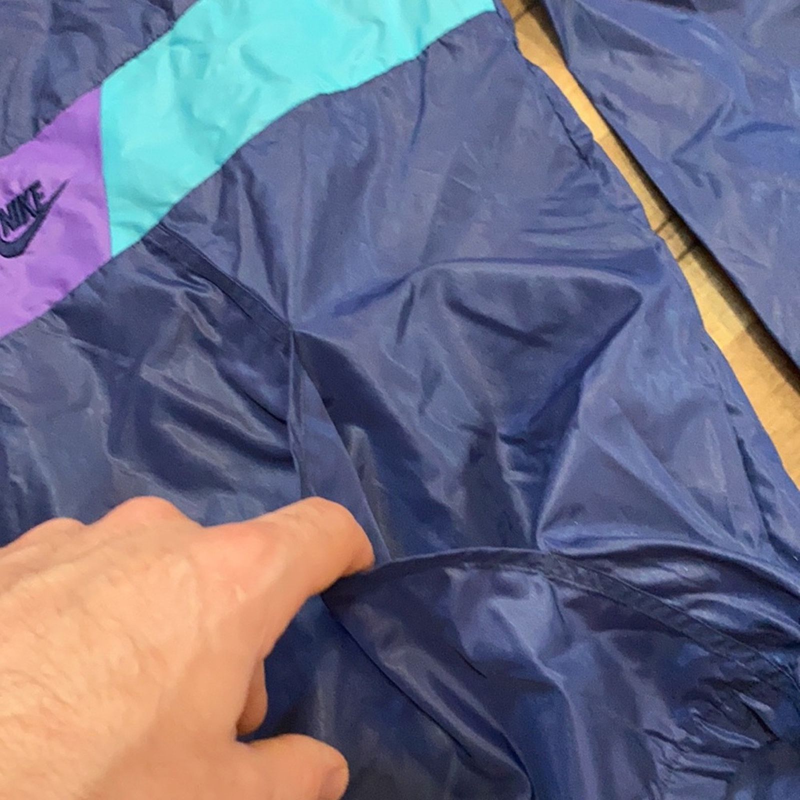 Nike 80s Nike Windbreaker Quarterzip Size US M / EU 48-50 / 2 - 3 Thumbnail